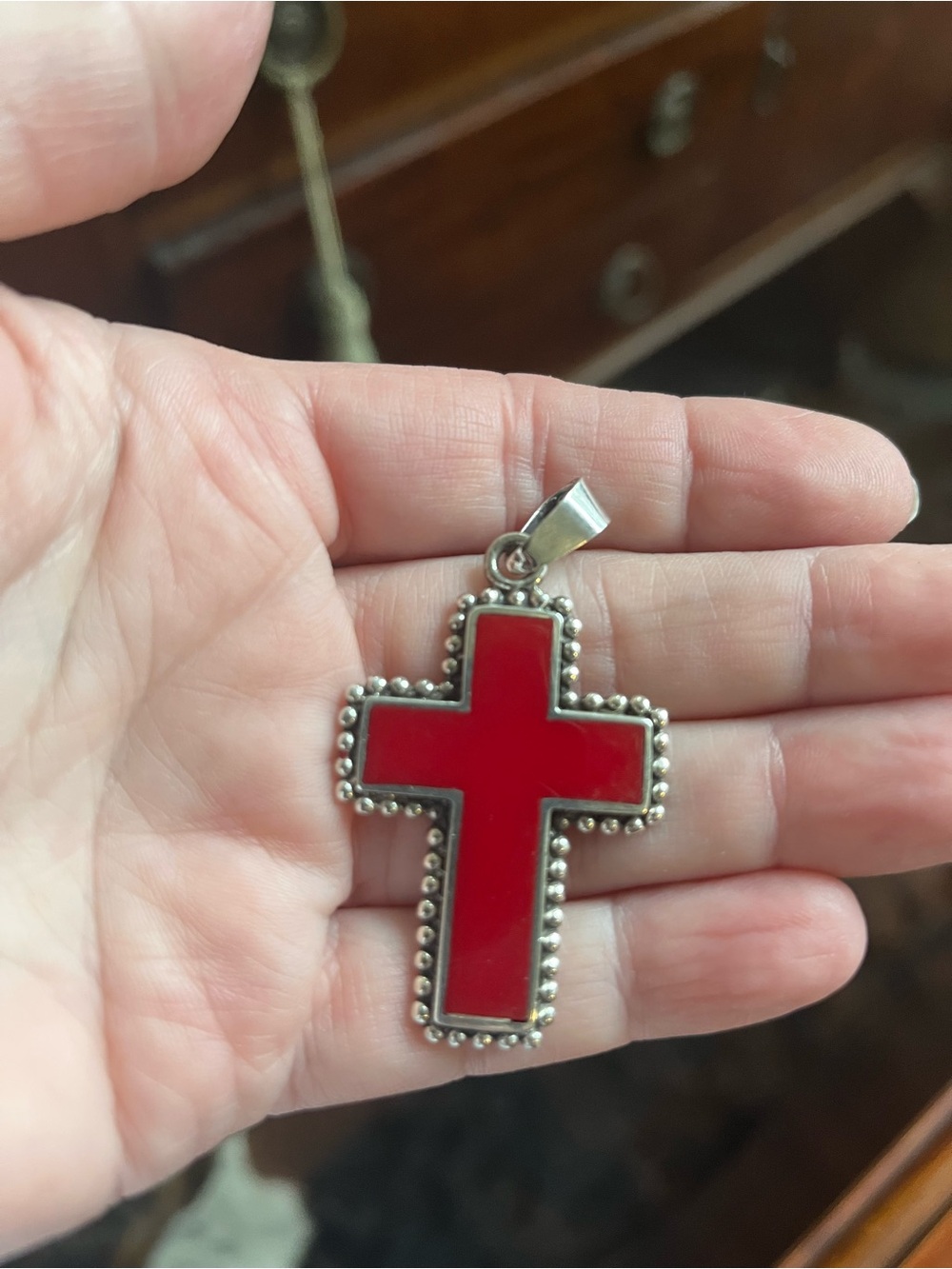 Sterling Silver Cross Pendant